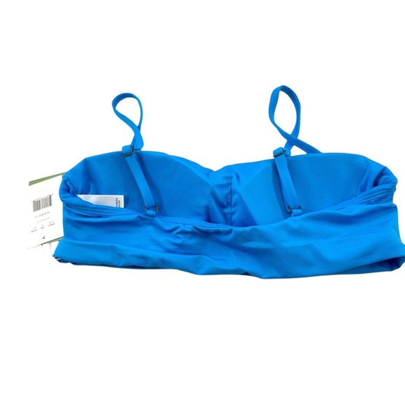 Andie Swim The Newport Scoop Neck Med Support Top Blue Size Med NWT - Picture 6 of 9